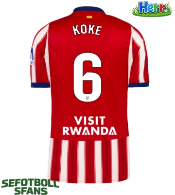 Atletico Madrid Koke #6 Hemmatröja 2026-27 Kortärmad